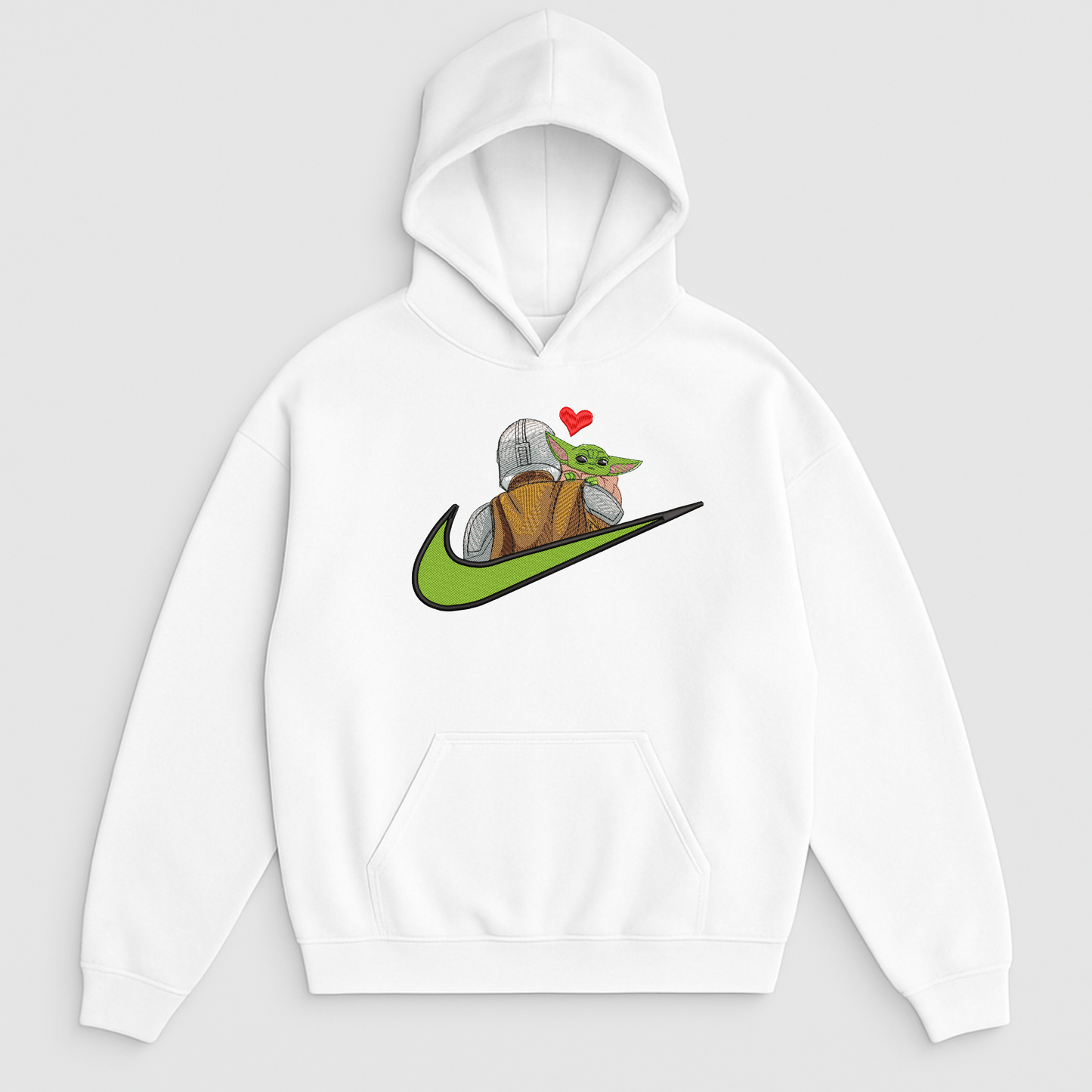 BABY YODA EMBROIDERED FIT