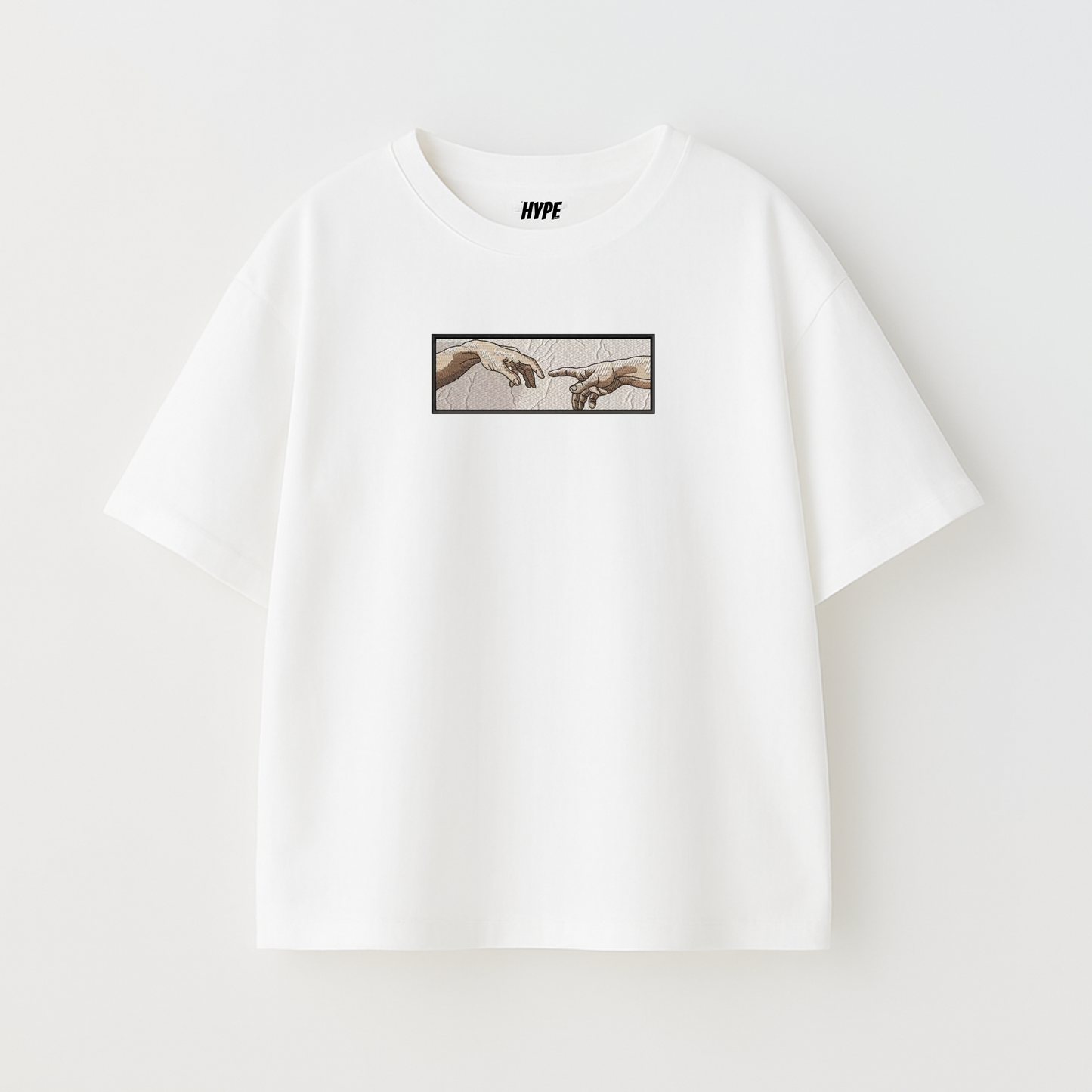 CREATION OF ADAM EMBROIDERED T-SHIRT