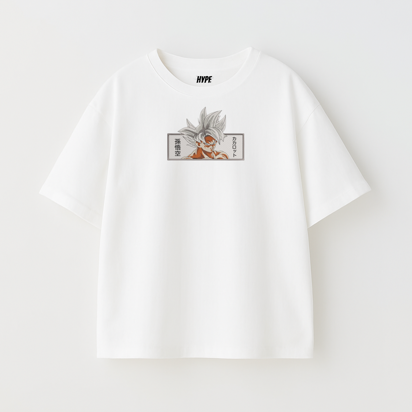 SON GOKU EMBROIDERED T-SHIRT