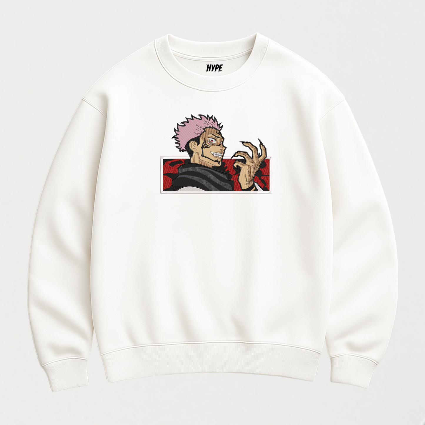 LAUGHING SUKUNA EMBROIDERED FIT