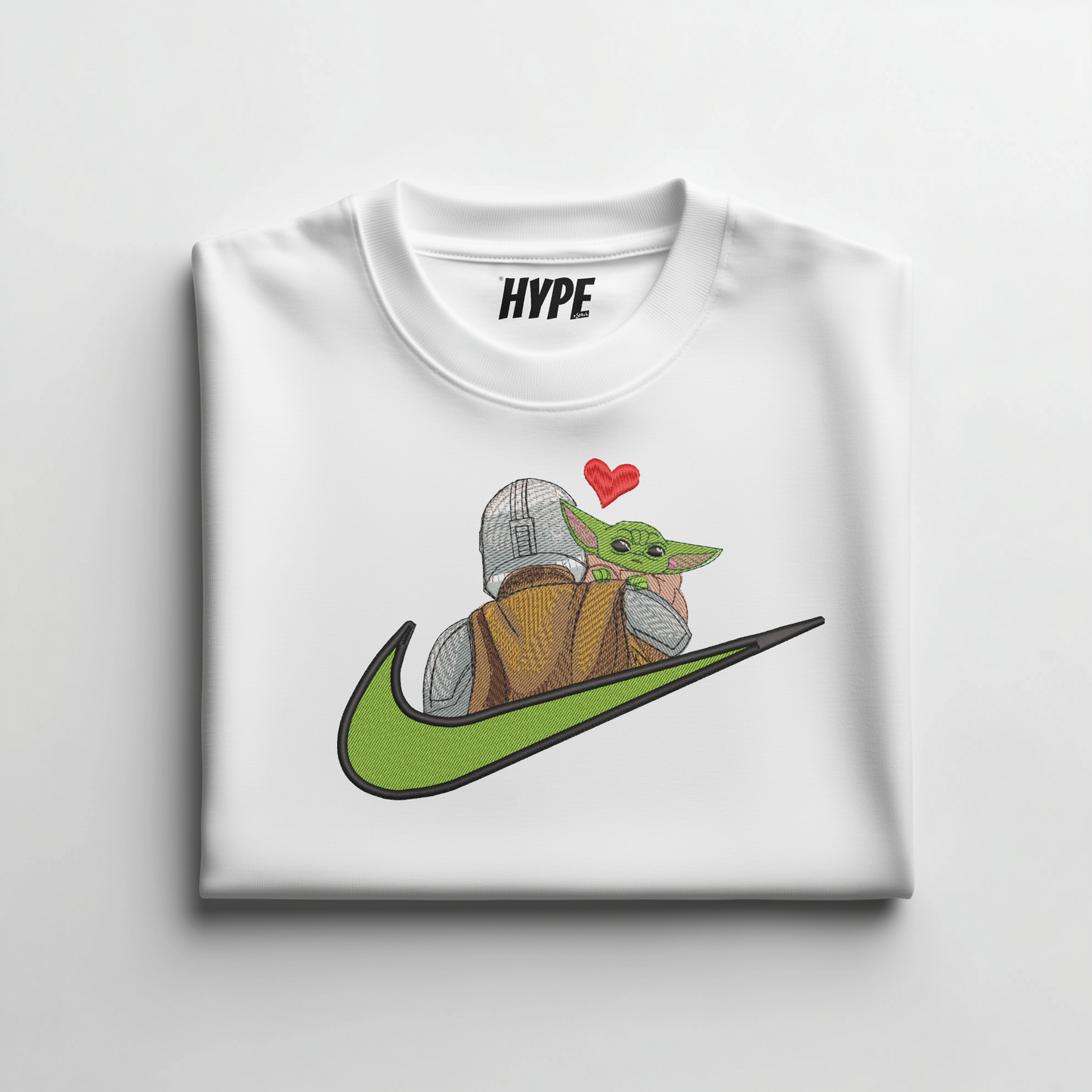 BABY YODA EMBROIDERED FIT