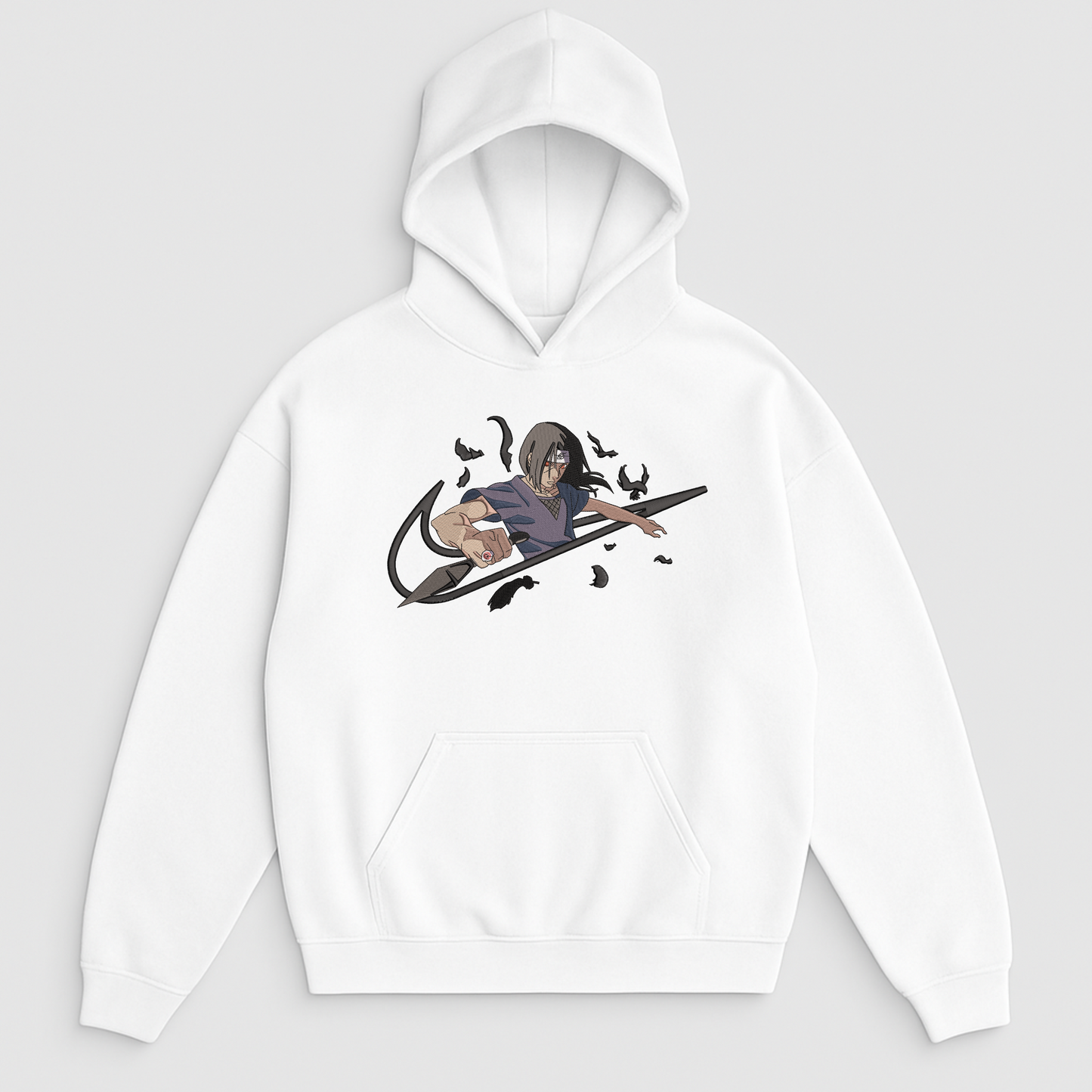 SASUKE UCHIHA EMBROIDERED FIT