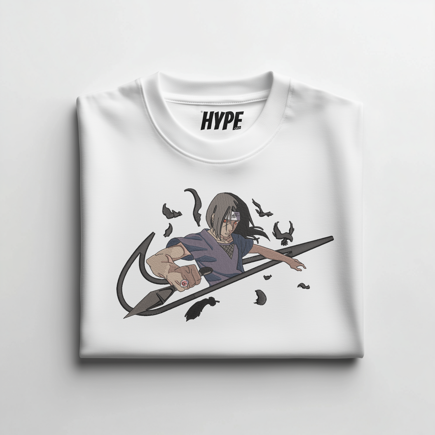 SASUKE UCHIHA EMBROIDERED FIT