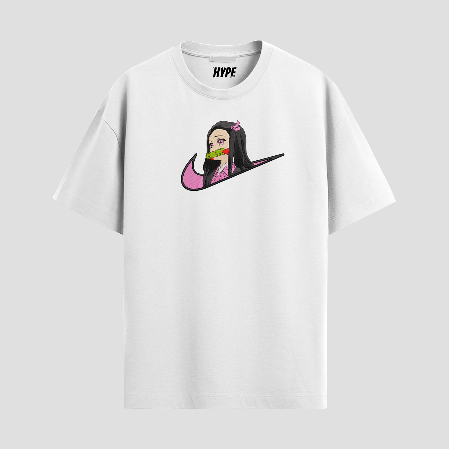 NEZUKO EMBROIDERED T-SHIRT