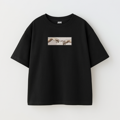 CREATION OF ADAM EMBROIDERED T-SHIRT