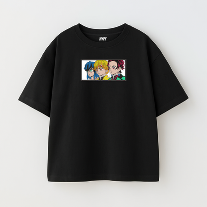 TANJIROxZENITSUxINOSUKE EMBROIDERED FIT