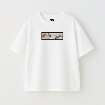 CREATION OF ADAM EMBROIDERED T-SHIRT