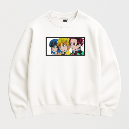TANJIROxZENITSUxINOSUKE EMBROIDERED FIT