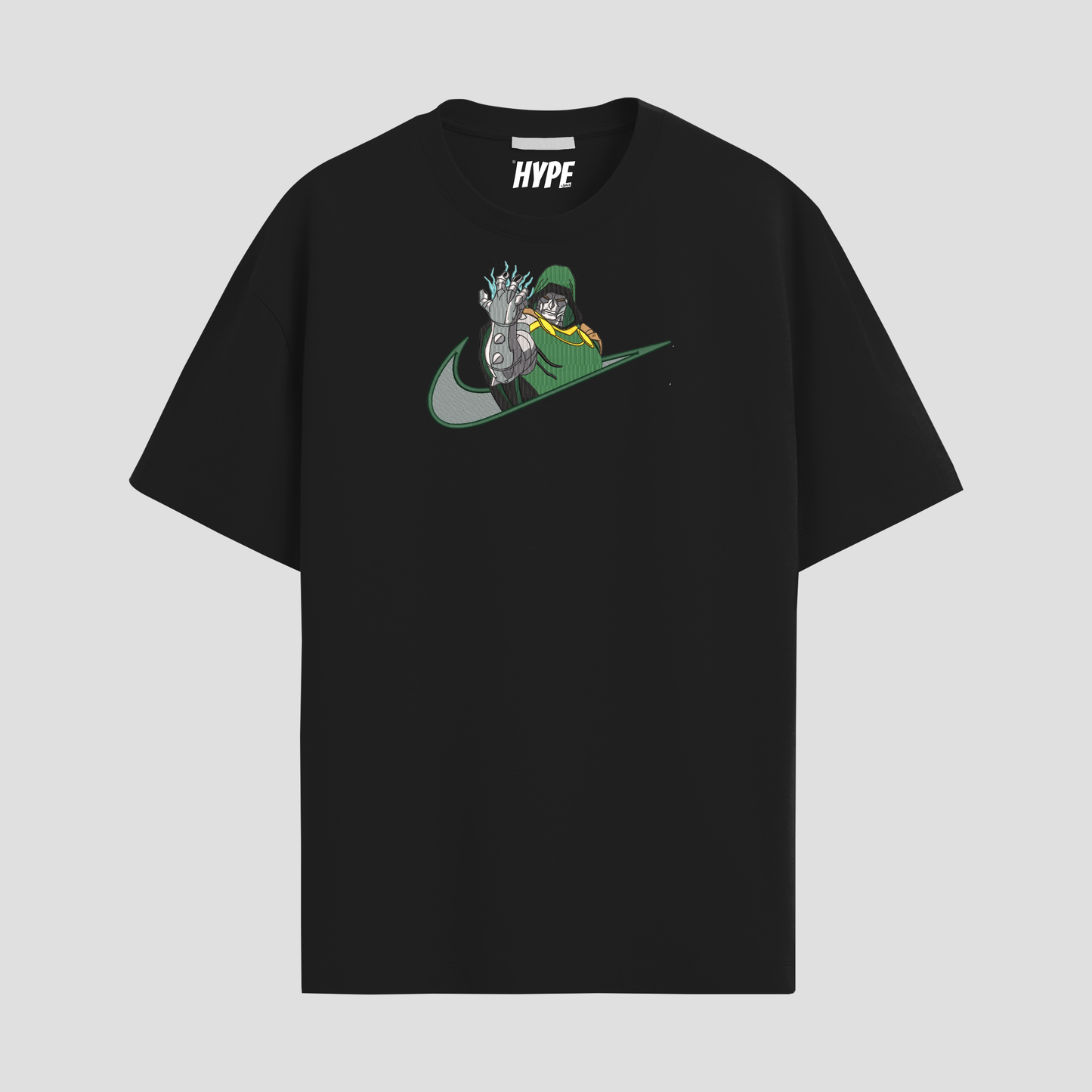 DR. DOOM EMBROIDERED T-SHIRT