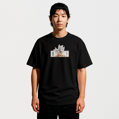 SON GOKU EMBROIDERED T-SHIRT
