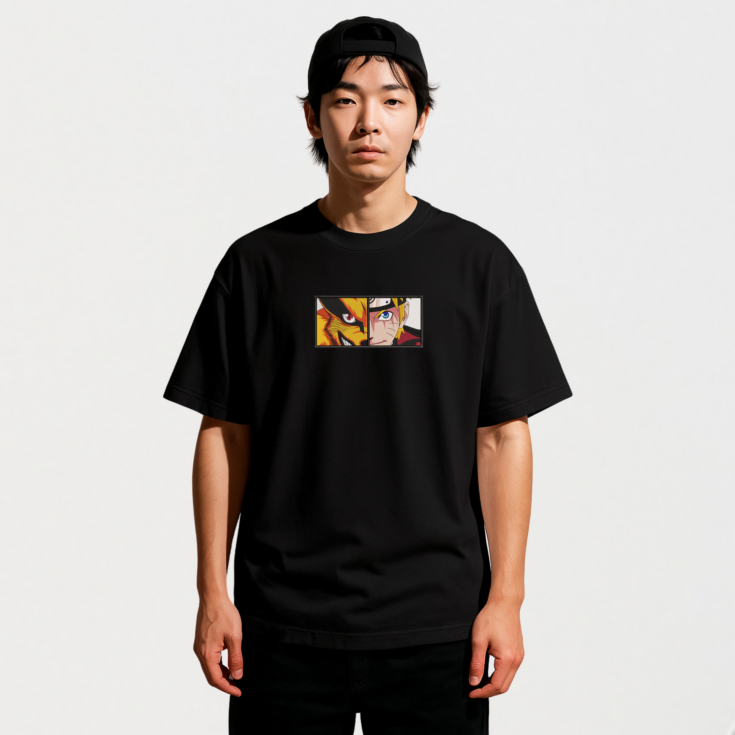 NARUTO EMBROIDERED T-SHIRT