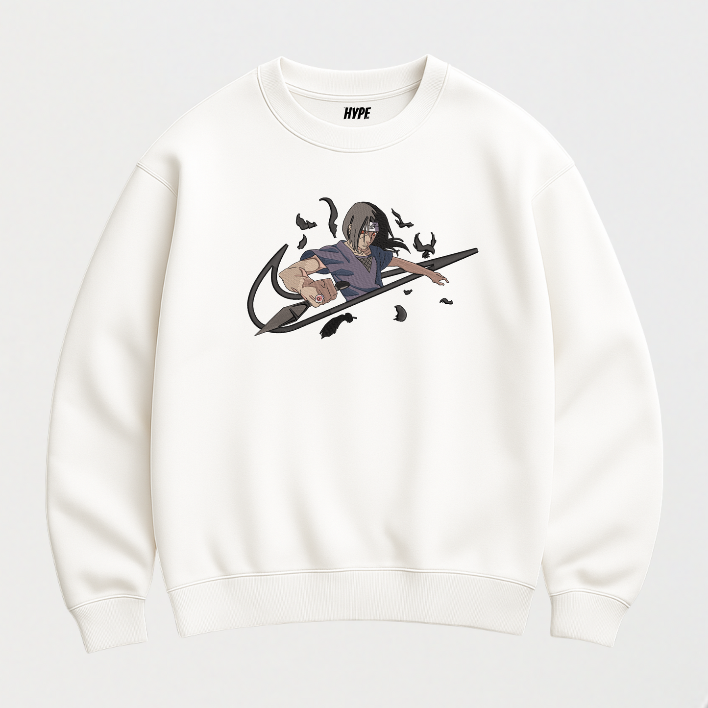 SASUKE UCHIHA EMBROIDERED FIT