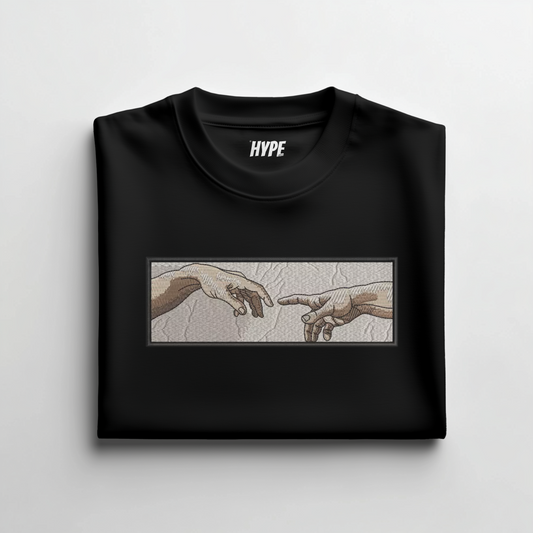 CREATION OF ADAM EMBROIDERED T-SHIRT