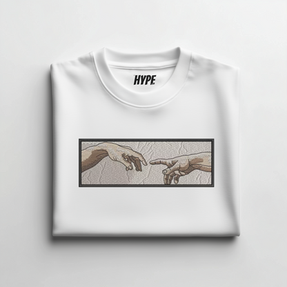 CREATION OF ADAM EMBROIDERED T-SHIRT