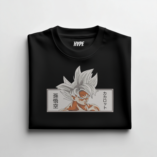 SON GOKU EMBROIDERED T-SHIRT