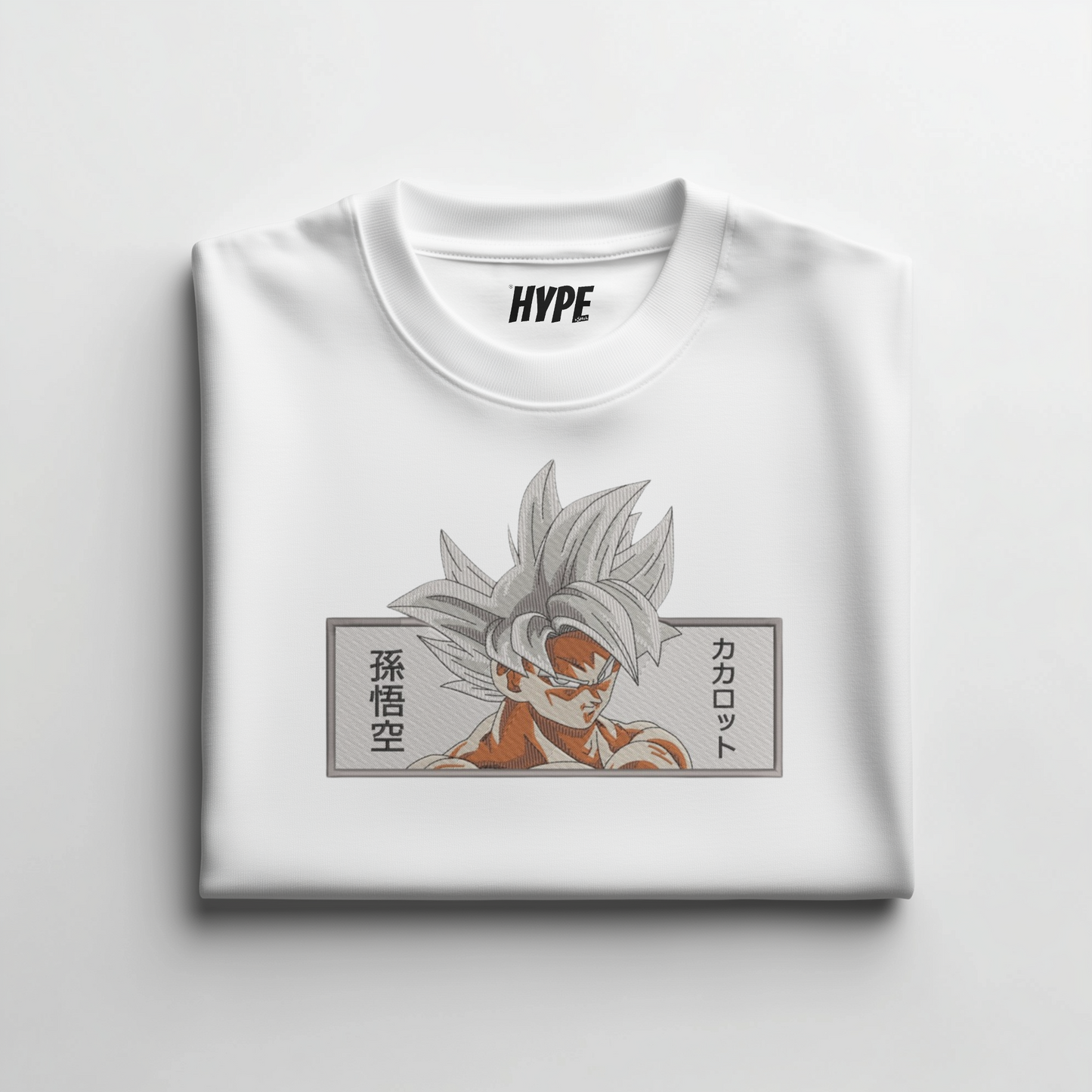 SON GOKU EMBROIDERED T-SHIRT