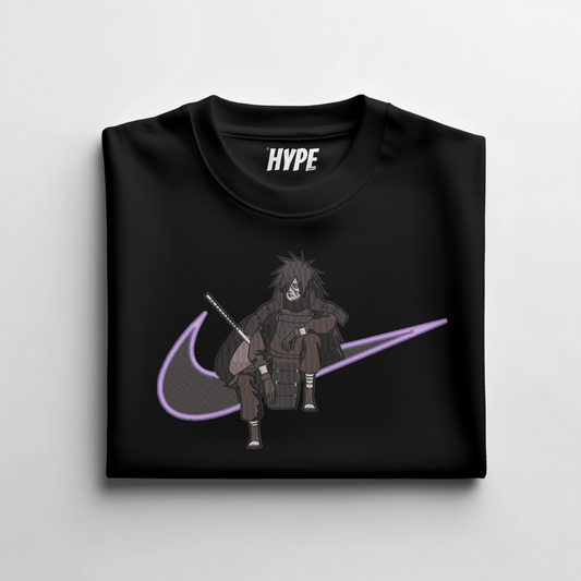 MADARA UCHIHA EMBROIDERED T-SHIRT