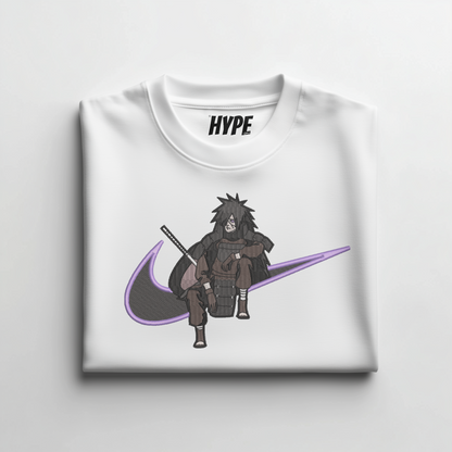 MADARA UCHIHA EMBROIDERED T-SHIRT