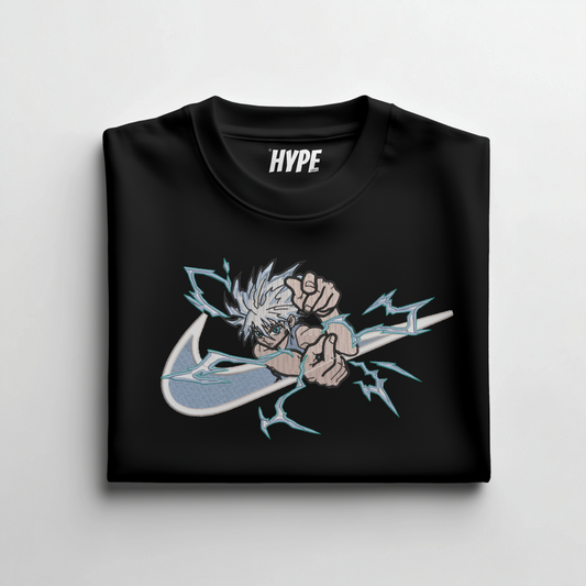 KILLUA ZOLDYCK EMBROIDERED T-SHIRT
