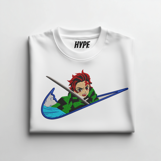 TANJIRO EMBROIDERED T-SHIRT