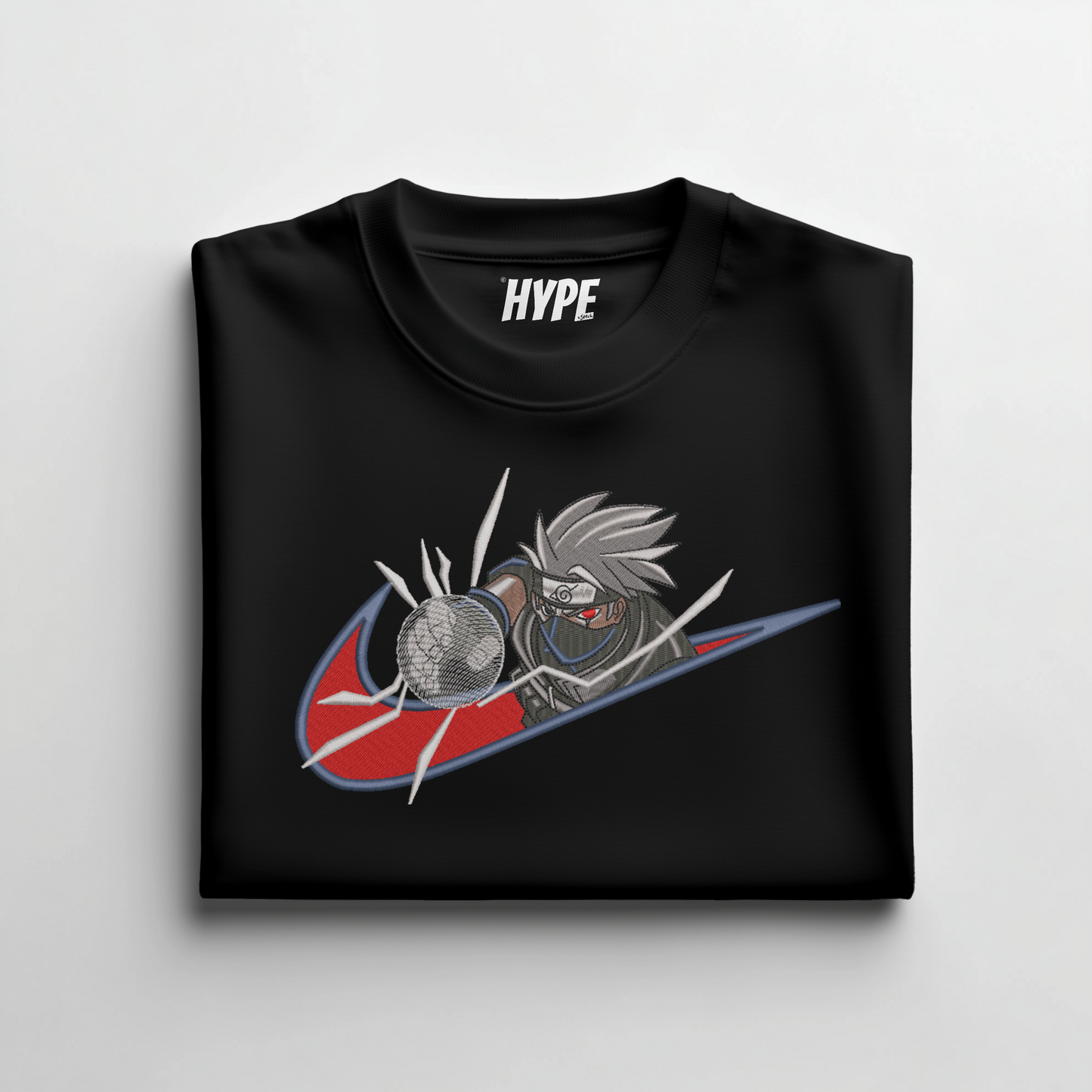 KAKASHI EMBROIDERED T-SHIRT