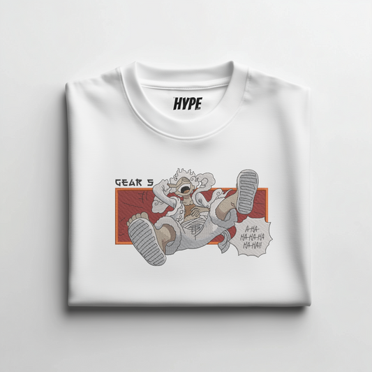 LUFFY EMBROIDERED T-SHIRT